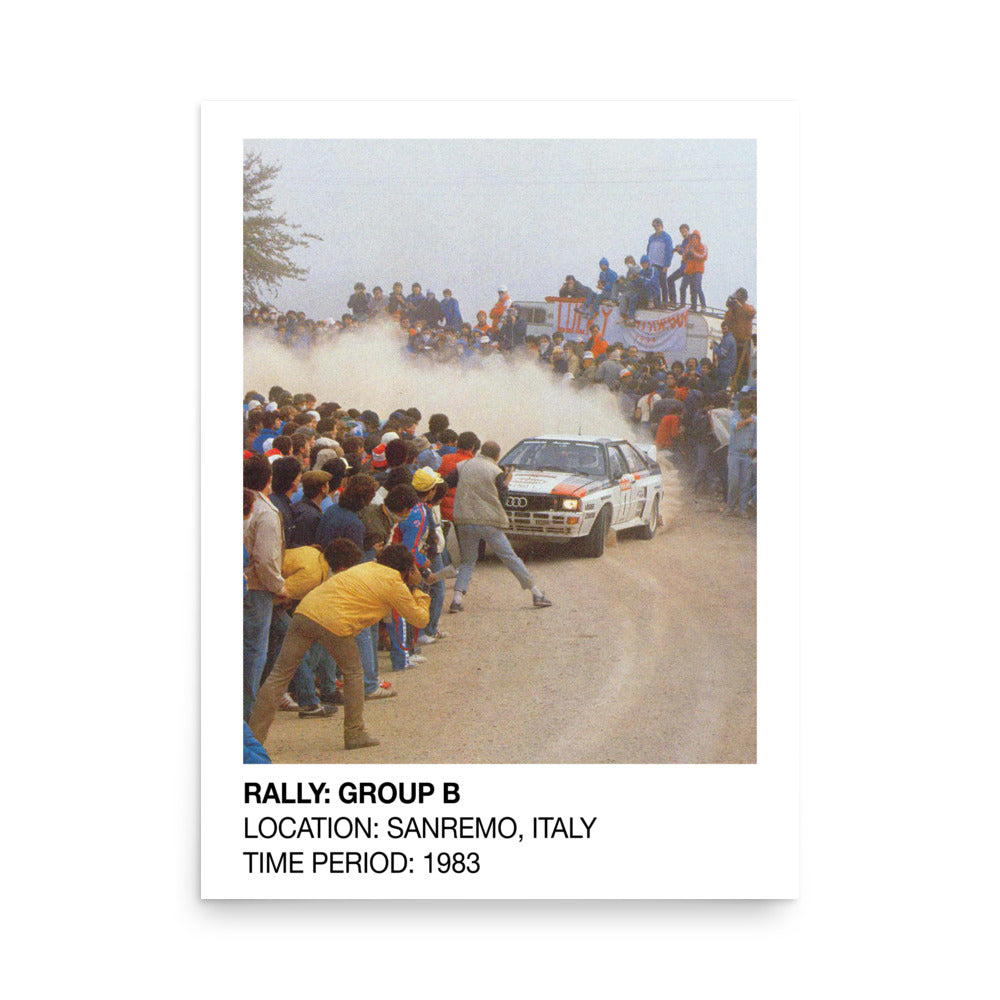 'GROUP B' PRINT (1983)